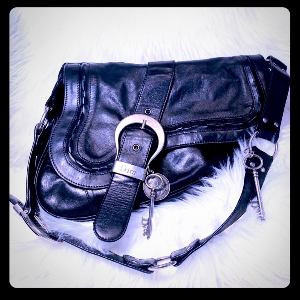 Auth Dior Saddle 🖤